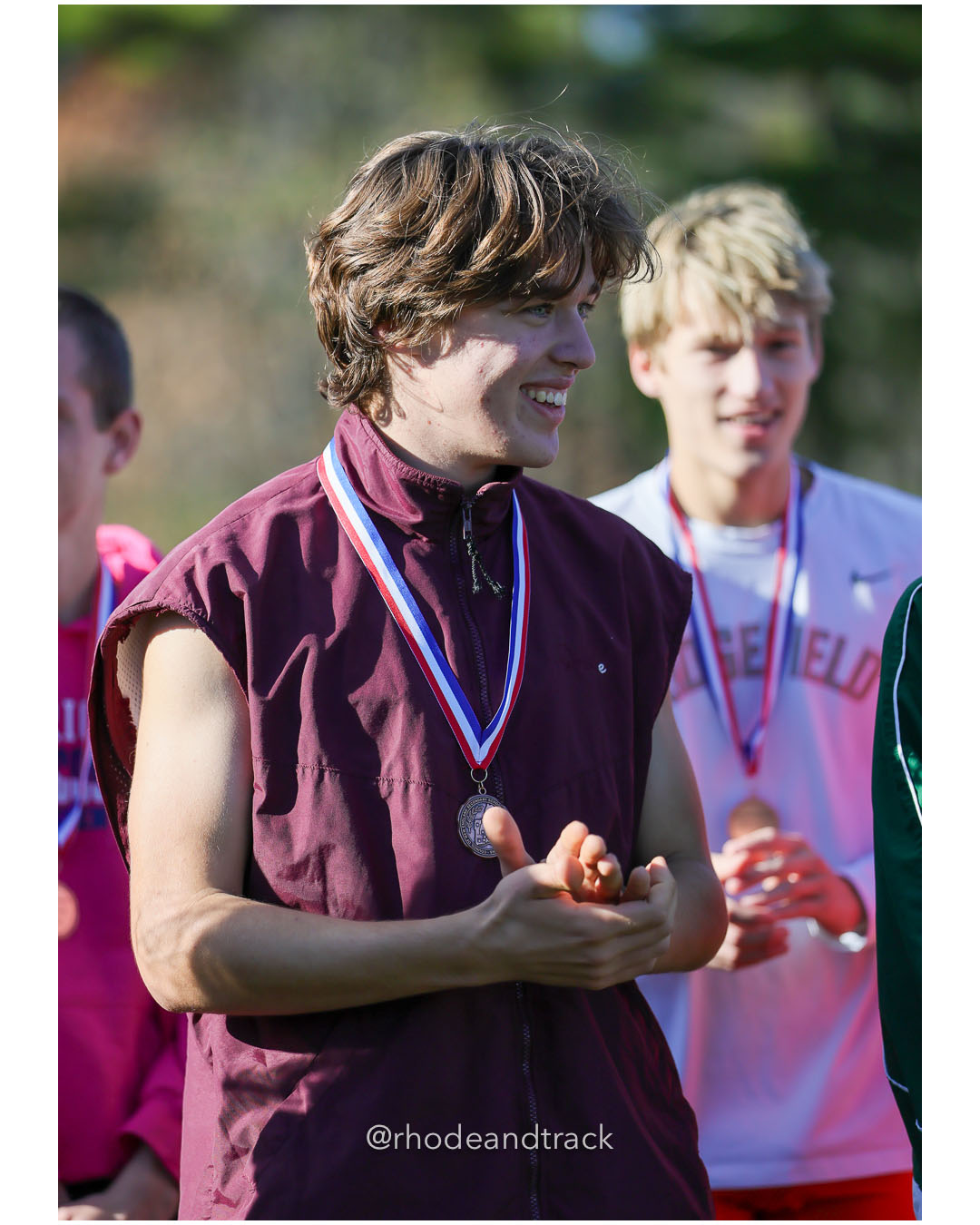 Ben Groves, Hanover HS, P6, 16:31.05 - New England Cross Country Championships - Thetford Vt - November 8, 2025 – 2025 New England Cross Co…